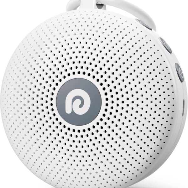 Dreamegg White Noise Machine - Portable Sound Machine for Baby Adult, Features Powerful Battery, 21 Soothing Sound, Noise Canceling for Office & Sleeping, Sound Therapy for Home, Travel, Registry Gift